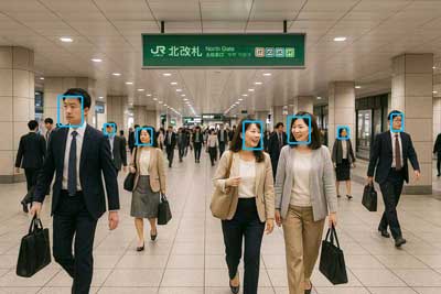 顔認証システムによる実証実験